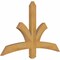 Ekena Millwork Davenport Rough Sawn Timber Gable Bracket, Western Red Cedar, 48"W x 30"H x 2"D x 4"F, 15/12 Pitch GBW048X30X0204DAV00RWR - alternate 4